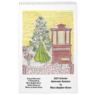 Imaginaires d'aquarelle par calendrier MHHR 2025