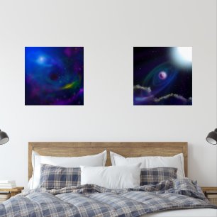 Imaginaires spatiaux Planètes en feu