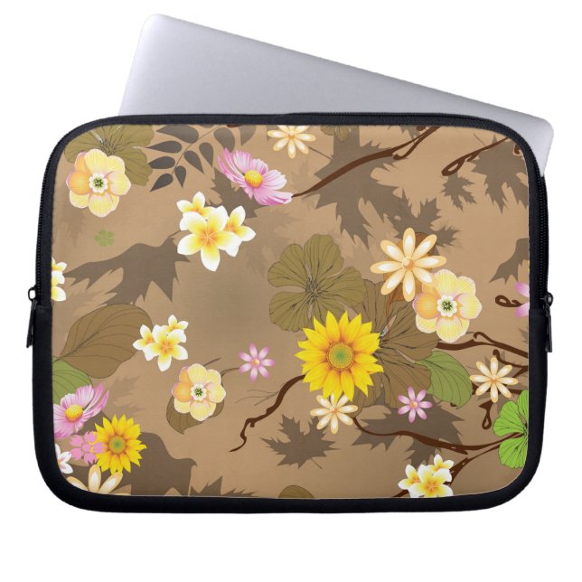 Imaginärer Dschungel 2 Laptopschutzhülle (Vorderseite)