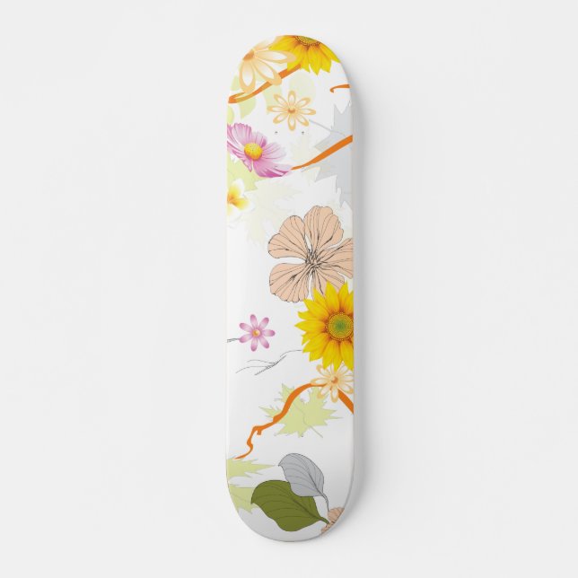 Imaginärer Dschungel 4 Skateboard (Vorne)