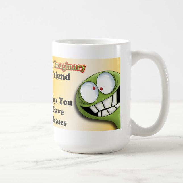 Imaginärer Freund Kaffeetasse (Rechts)