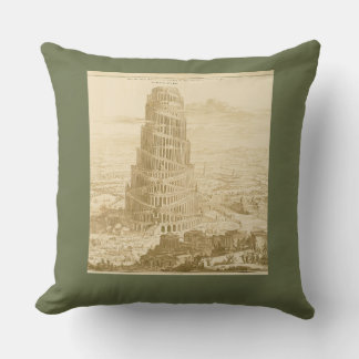 Imaginärer Turm von Babel Kissen