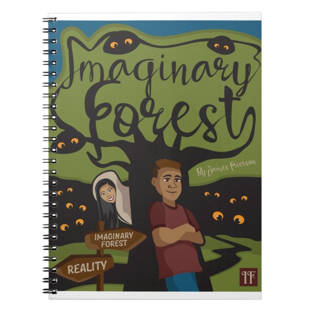 Imaginary Forest  book merchandise Notizblock (Vorderseite)