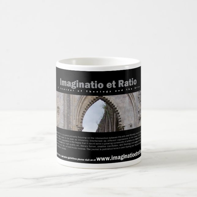 Imaginatio und Verhältnis-Tasse Kaffeetasse (Mittel)