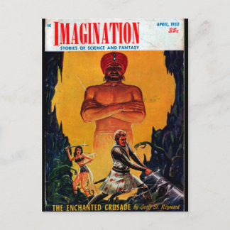 Imagination - 1953-4_Pulp Art Postkarte