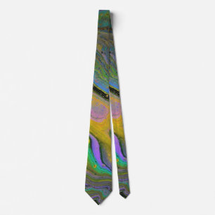 Imagination 2 Vibrant Geode Abstract Krawatte