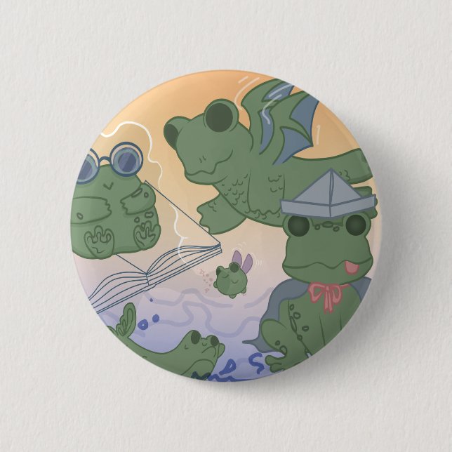 Imagination Frog Button (Vorderseite)
