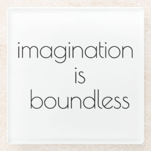 Imagination Glass Untersetzer