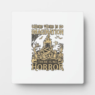Imagination Horror Halloween Spukhaus Friedhof Fotoplatte