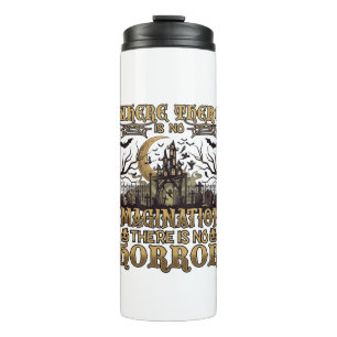 Imagination Horror Halloween Spukhaus Friedhof Thermosbecher