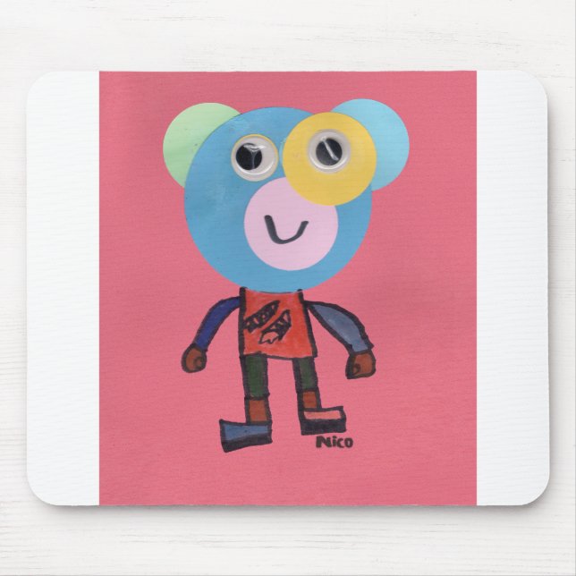 Imagination Man- Kinderkunst für CHOC Mousepad (Vorne)