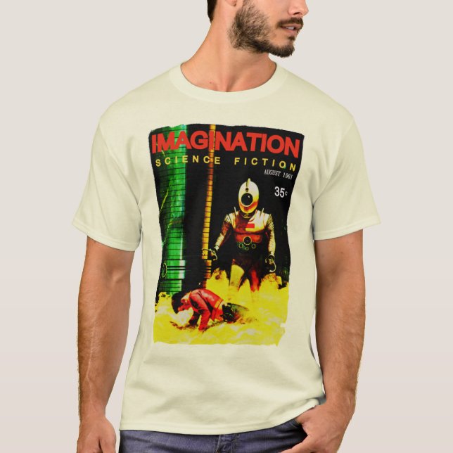 Imagination : T-shirt science-fiction (Devant)