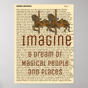 Imagine - Art Print Poster