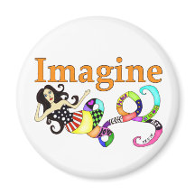 Imagine Mermaid Round