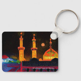 Imam Hussain Moschee, Karbala, Irak auf einem Schl Schlüsselanhänger