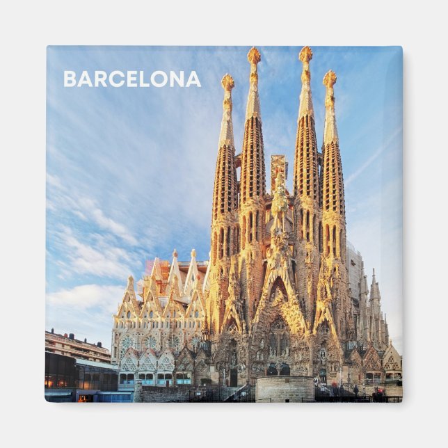 IMAN BARCELONA SAGRADA FAMILIA MAGNET (Vorne)