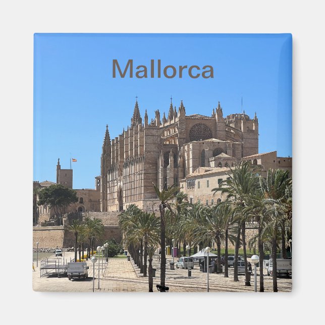 Imán catedral Palma de Mallorca Magnet (Vorne)