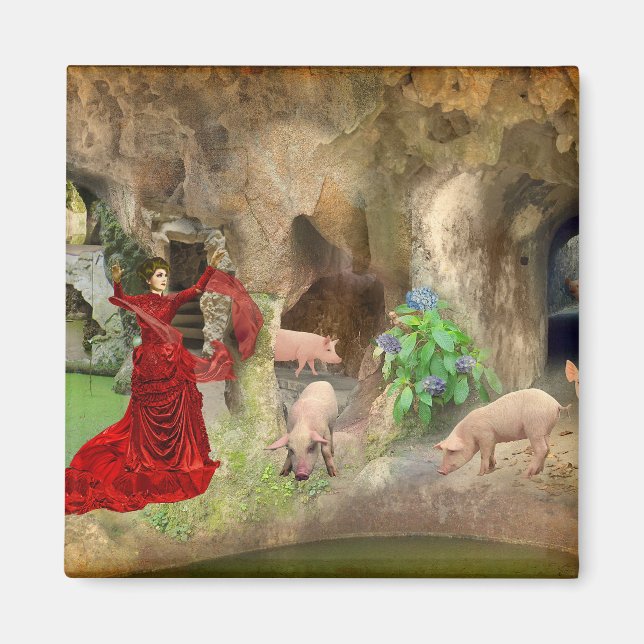 Imán Circe na Quinta da Regaleira Magnet (Vorne)