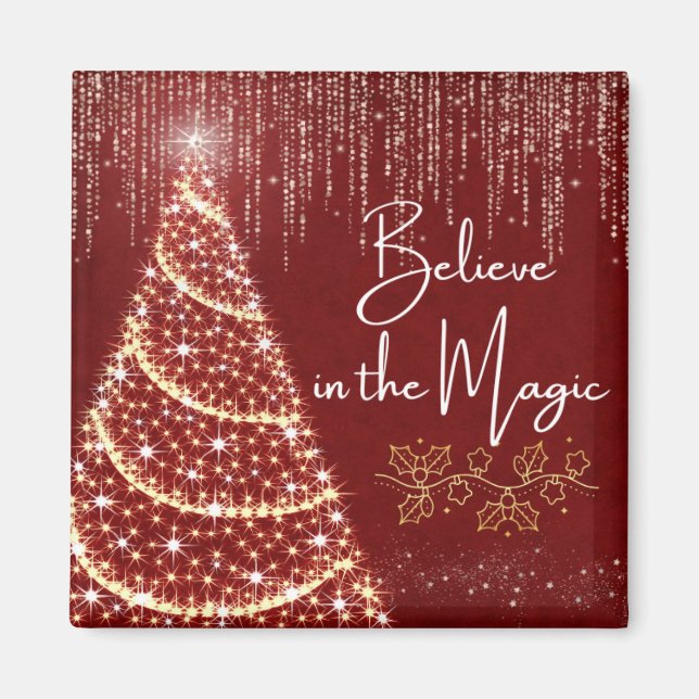 Imán de Refrigerador 'Believe in the Magic' Magnet (Vorne)