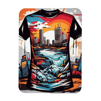 Imán flexible, Nueva York, graffiti Magnet