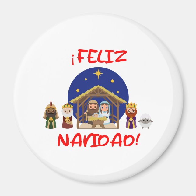 Imán navideño magnet (Vorne)