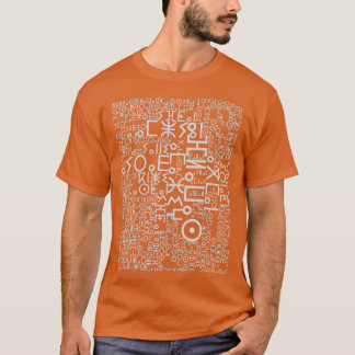 Imazighen-Weltflagge Amazigh-Alphabet Tifinagh T-Shirt