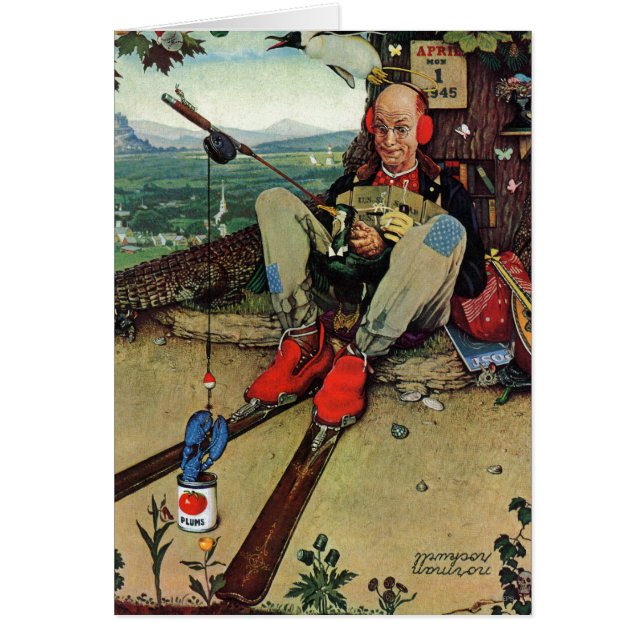 Imbécile d'avril, 1945 (Devant)