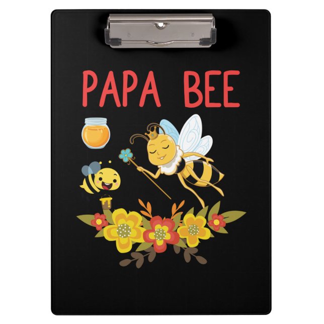 Imbiss Art Papa Klemmbrett (Vorderseite)