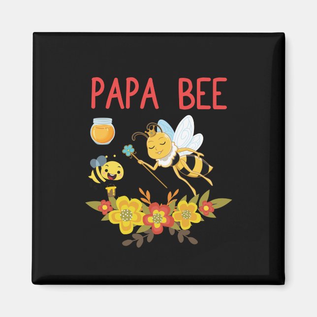 Imbiss Art Papa Magnet (Vorne)