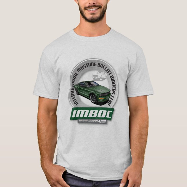 IMBOC '08 Highland Green (Men) - Asche T - Shirt (Vorderseite)