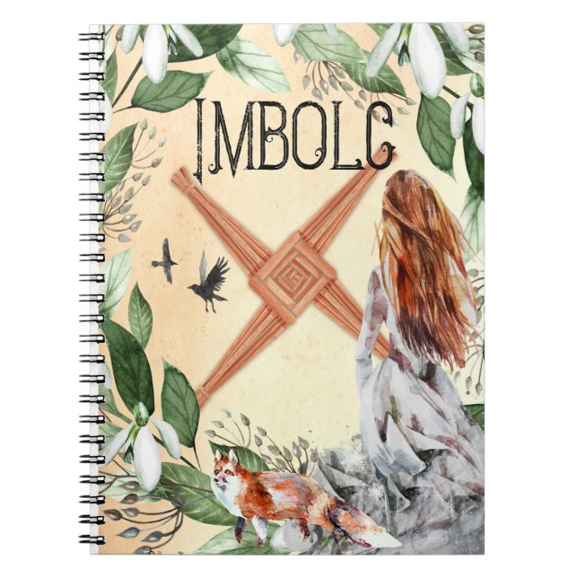 IMBOLC SABBBAT-Notebook Notizblock (Vorderseite)