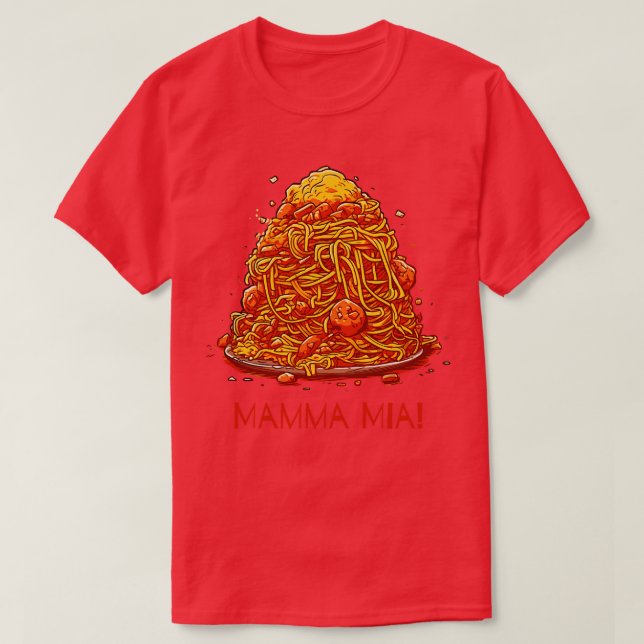 Imeatballs Spaghetti T-Shirt (Design vorne)