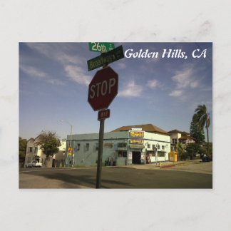 IMG00545-20110602-1659, Golden Hills, CA Postkarte