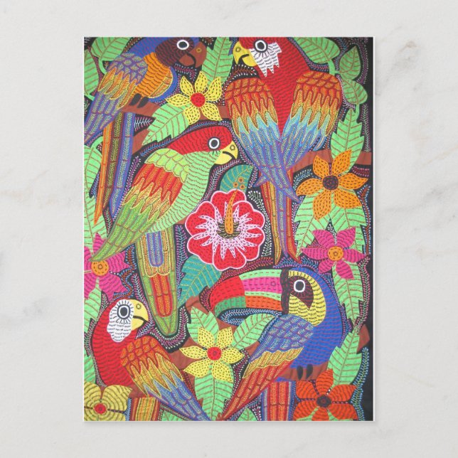 IMG_0203.jpg Vogelarten von Panama Postkarte (Vorderseite)