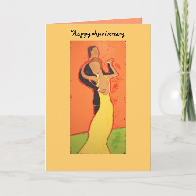 IMG_1155, Happy Anniversary Dance Card Karte (Vorderseite)