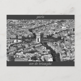 IMG_2588_2, arc de triomphe, paris Postkarte