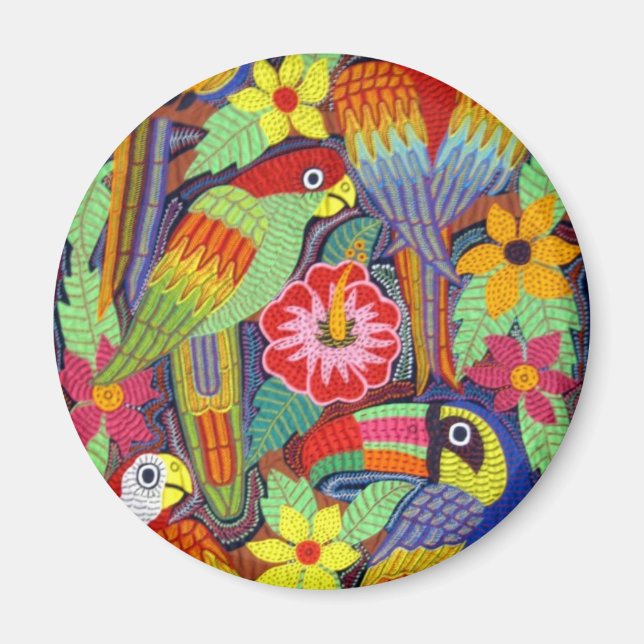 IMG_5319 Vogelarten von Panama Mola Magnet (Vorne)