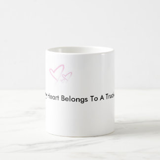 Imgsache, mein Herz gehört einem Fernlastfahrer Kaffeetasse
