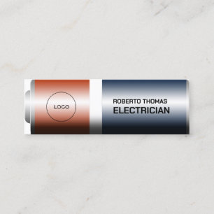 Imitat-Akku sieht aus Mini Visitenkarte