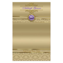 Imitat-Amethyst Edelstein-glänzender metallischer