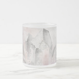 *~* Imitat-Amethyst heilende Kristallkrone Chakra Mattglastasse