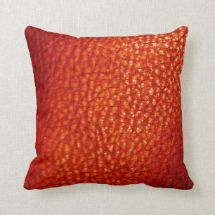 Imitat-Blutorange metallisches Druck-Festes Kissen