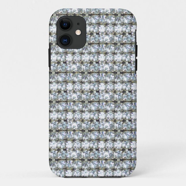 Imitat-Diamant iPhone Fall Case-Mate iPhone Hülle (Rückseite)