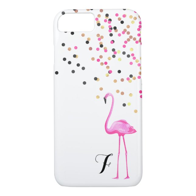 Imitat-Folie, Flamingo Case-Mate iPhone Hülle (Rückseite)
