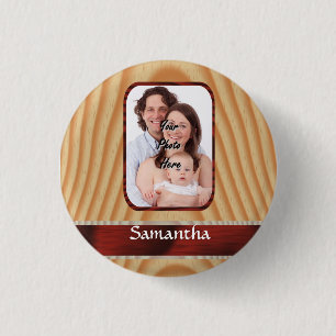 Imitat-Fotovorlage Button