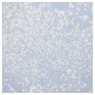 Imitat-Glittermuster des Babyblaus weißes Stoff