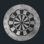 Imitat Glitzer und Folien aus Silber Dartscheibe<br><div class="desc">Imitat silber Glitzer und Folie Hintergrund einzigartig Girly Dartboard.</div>