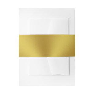 Imitat-Gold Einladungsbanderole