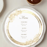 Imitat Gold elegantes Menü Menükarte<br><div class="desc">simuliertes Menü</div>