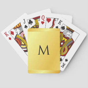 Imitat Gold Metallic Look Blank Template Spielkarten